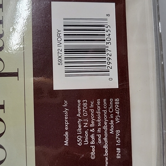 Ivory Door Panel Voile - Picture 6 of 7